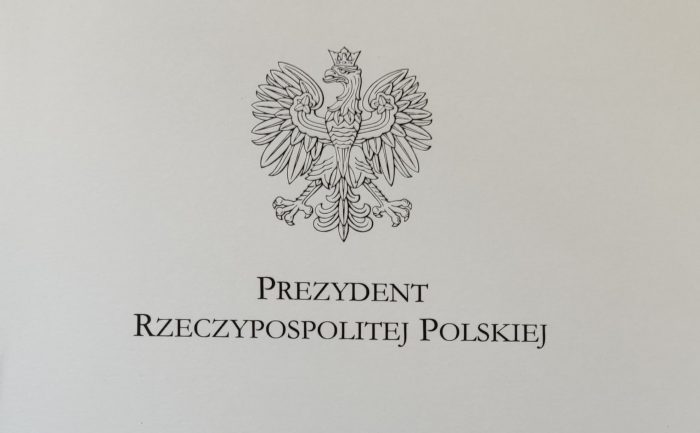 Miniaturka artykułu Podziękowania od Prezydenta Rzeczypospolitej Polskiej Andrzeja Dudy