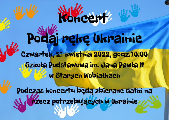 Miniaturka artykułu „Podaj rękę Ukrainie” – koncert charytatywny