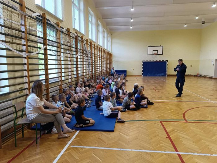 Miniaturka artykułu Prelekcja na temat bezpieczeństwa w czasie wakacji