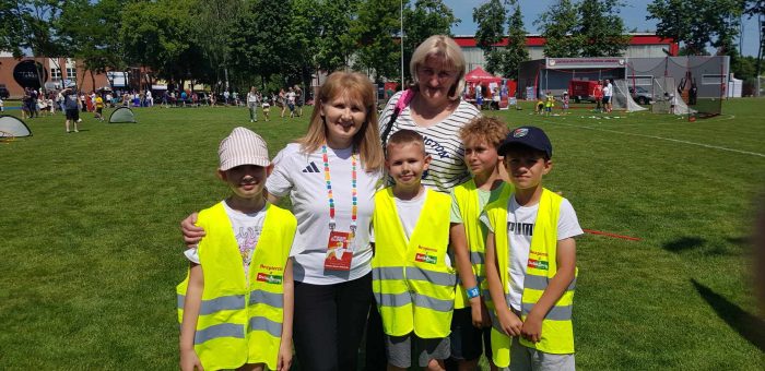Miniaturka artykułu Uczniowie ze Starych Kobiałek na 26. Pikniku Olimpijskim w Lublinie