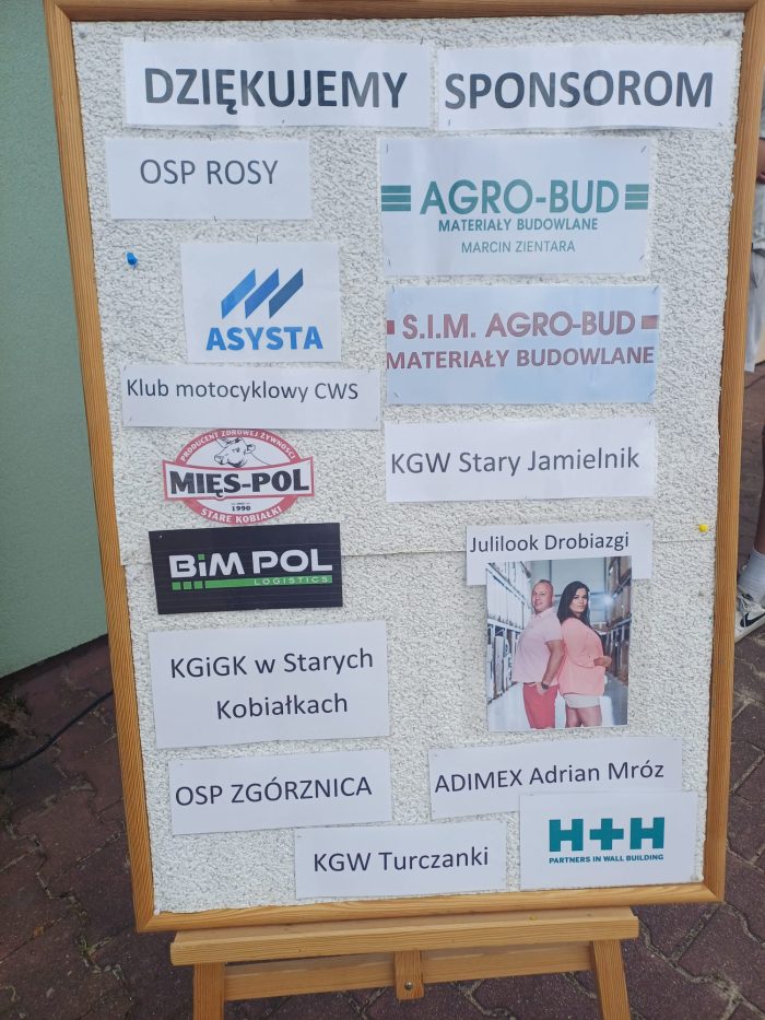 Miniaturka artykułu Podziękowania dla sponsorów