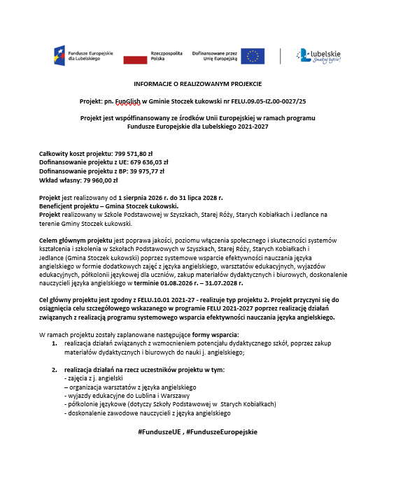 Miniaturka artykułu Projekt z języka angielskiego „FunGlish”